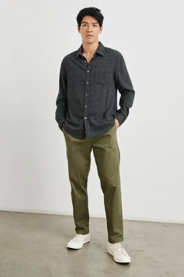 Rails Men's Lennox shirt - Blackhawk - Image 3