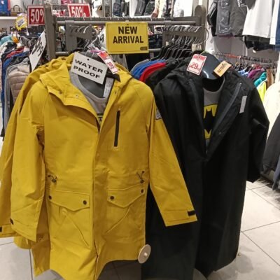 Men waterproof parka